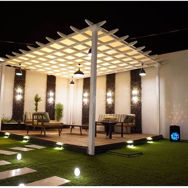 جلسات خارجية مظللة